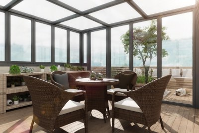现代阳光房3D模型下载